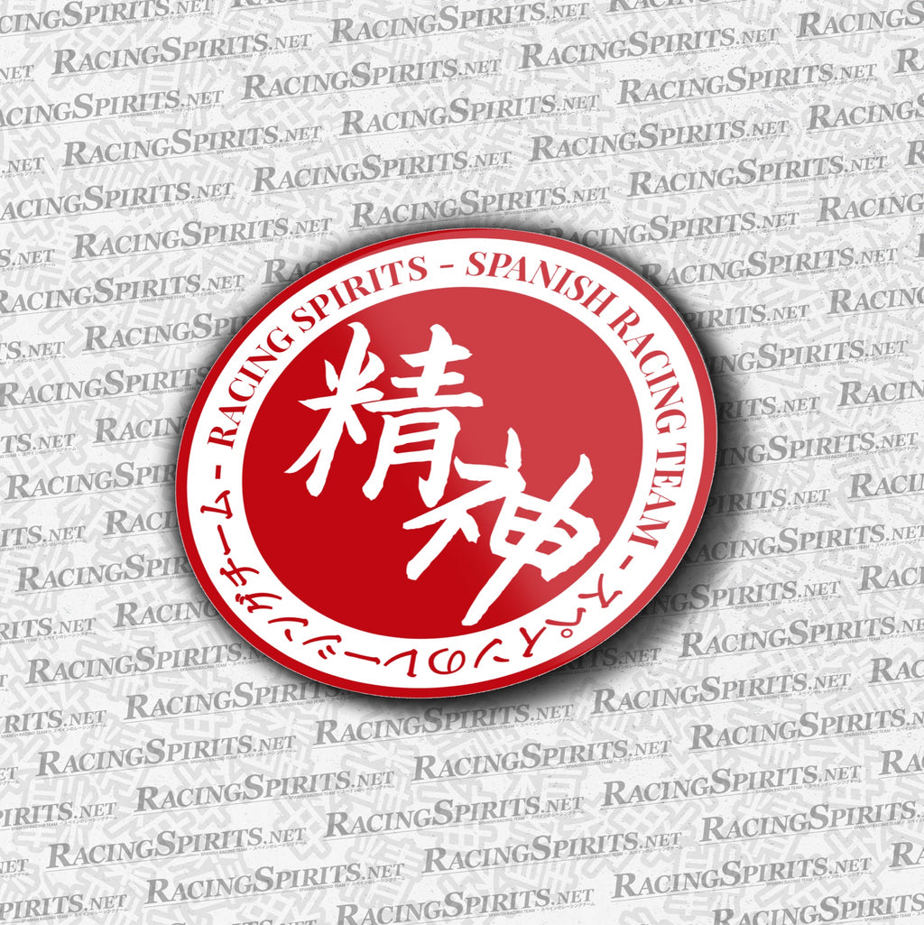 Racing Spirits Circle Team Sticker