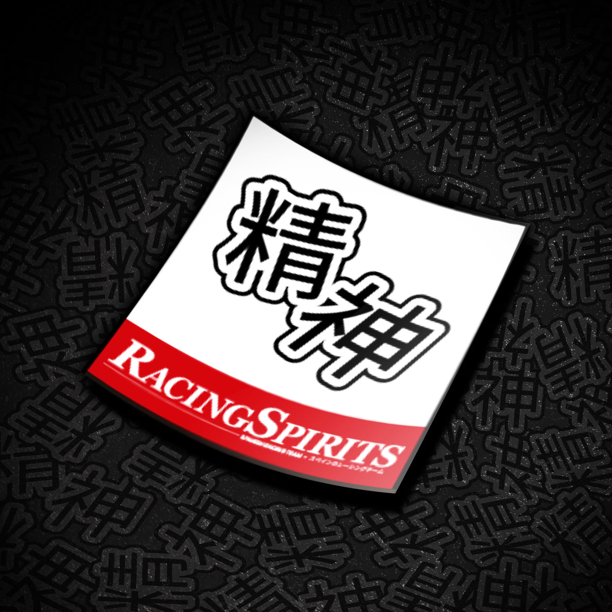 PACK 2X RACING SPIRITS 1 DOOR PLATE WITH LOGO – RacingSpirits®