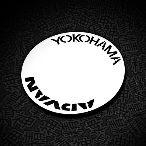 REUSABLE YOKOHAMA ADVAN TIRE STENCIL